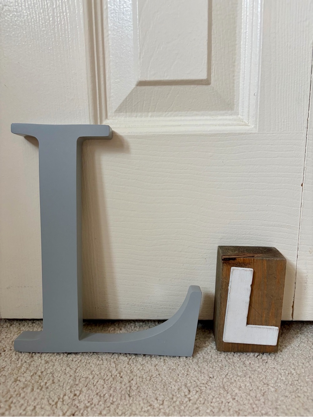Letter L Wooden Decor